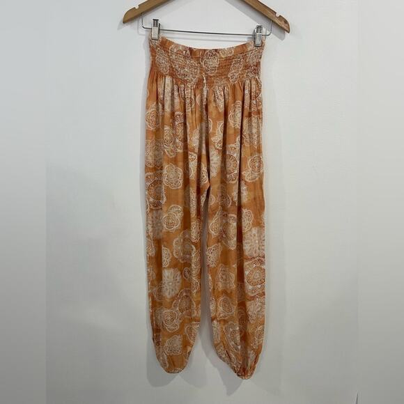 Lotus and Luna Pants Womens Small Medium Harem Boho Hippie - Picture 4 of 5